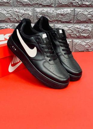 Кроссовки кожаные nike air force low4 фото