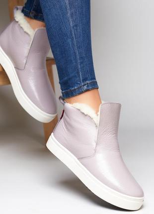 Ботинки кожаные р32-41 хайтопы слипоны кеды сапоги чоботи хайтопи сліпони кеди 3