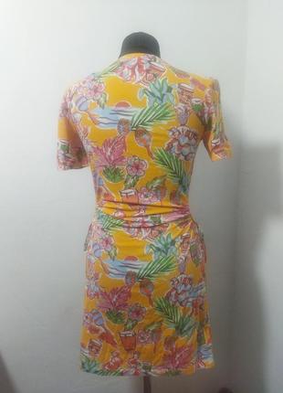 Сукня літня з прорізями на боках5 фото