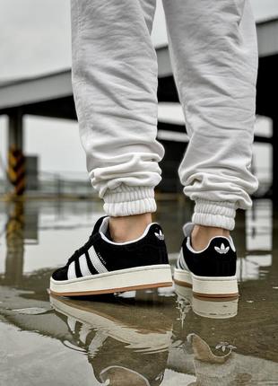 Adidas campus 00s black core white.6 фото