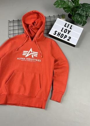 Худі, кофта alpha industries2 фото