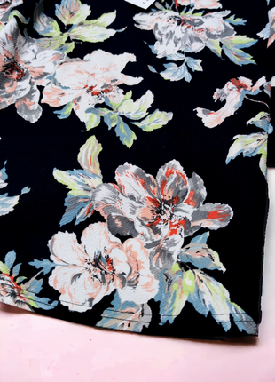 Брендовая красивая блуза new look цветы этикетка3 фото