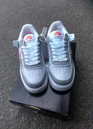 Шикарные женские кроссовки nike air force 1 shadow