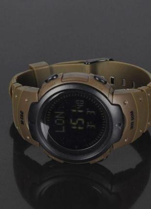 M-tac часы тактические с компасом coyote, армейские наручные часы койот, мужские функциональные часы6 фото