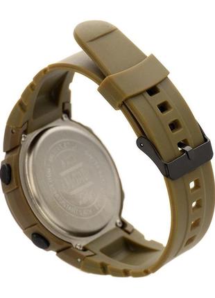 M-tac часы тактические с компасом coyote, армейские наручные часы койот, мужские функциональные часы5 фото