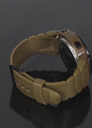 M-tac часы тактические с компасом coyote, армейские наручные часы койот, мужские функциональные часы9 фото
