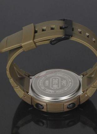 M-tac часы тактические с компасом coyote, армейские наручные часы койот, мужские функциональные часы7 фото