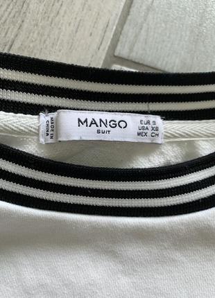 Свитшот mango, укороченный свитшот , кофта mango5 фото