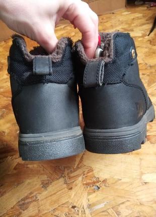 Кожаные зимние ботинки ботинки dc shoes6 фото