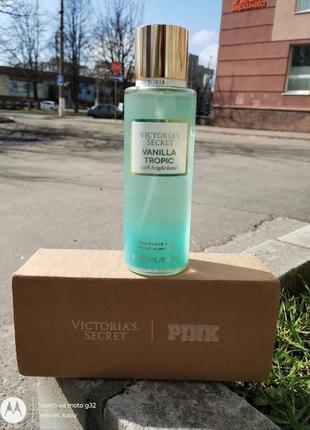 Парфумований спрей та лосьйон для тіла victoria’s secret вікторія сікрет vanilla tropic