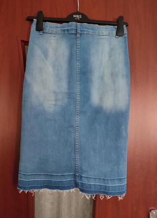 Стильная джинсовая юбка parisian collection2 фото