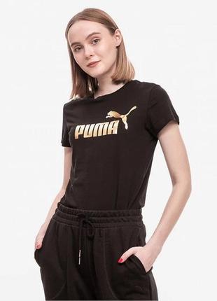 Женская футболка puma пума спортивная майка