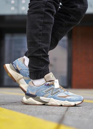 New balance 9060 blue1 фото