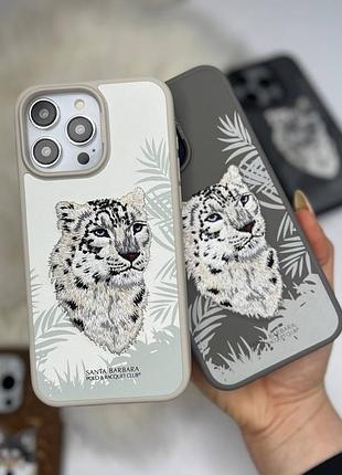 Оригинальный чехол polo santa barbara “savanna” iphone 15 pro, 15 pro max