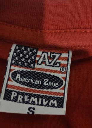 Мужская коттоновая футболка American zone p m,l5 фото