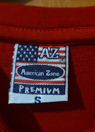 Мужская коттоновая футболка American zone p m,l4 фото