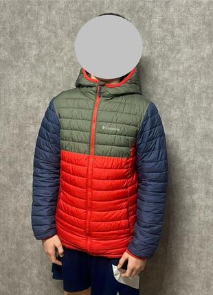 Демисезонная куртка columbia оригинал, фирменная для мальчика на 12-14 лет2 фото
