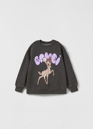 Bambi disney свитшот 9-12 м 80 см1 фото