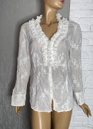 Блуза блузка жатка  marks&spencer, xxl 52р