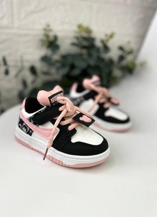 Детские кроссовки - хайтопы для девочек