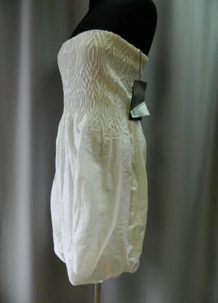 Плаття annette görtz біле бюстьє3 фото