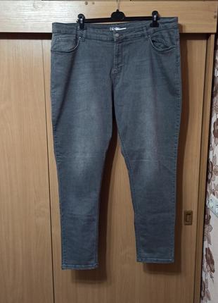 Стрейчевые джинсы очень большого размера большой рост 62-64+1 фото