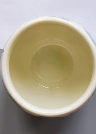 Керамічна піала для чаю "квіти камелії" (1шт, 120мл)3 фото