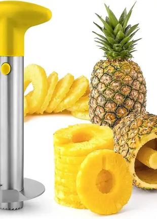 Ніж для ананасу з нержавіючої сталі pineapple knife чорний ананасорізка2 фото