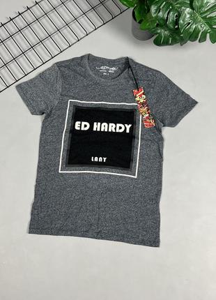 Новая с бирками футболка ed hardy