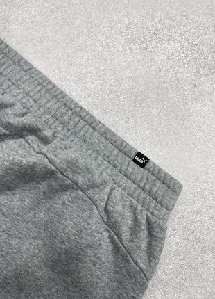 Мужские серые спортивные штаны puma оригинал5 фото