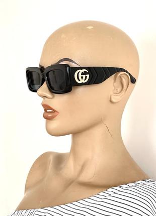 Gucci солнцезащитные очки прямоугольные