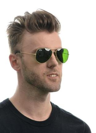 Ray ban original 9309 ray ban 3025d-green-gold (o4ki-9309)