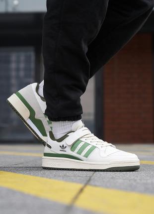 Adidas forum 84 low crew green