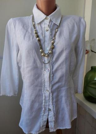 Блузка льон💯, рубашка италия