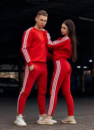 🔥костюм adidas: світшот-штани🔥