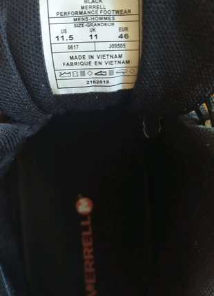 Ботинки merrell gore tex 6