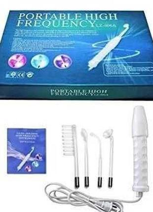 Апарат дарсонваль lovelines portable high frequency lz 006a 4...
