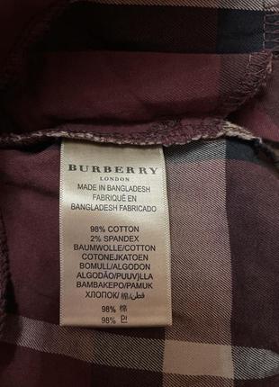 Платье- рубашка burberry, оригинал5 фото