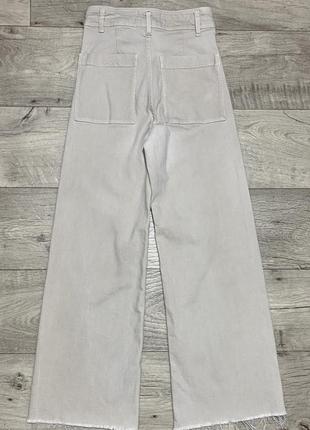 Широкие джинсы, джинсы плаццо zara, р.34 (xs-s)4 фото