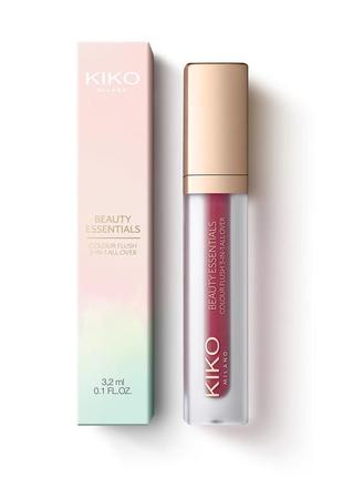 Kiko milano beauty essentials colour flush 3-in-1 all over 3-в-13 фото