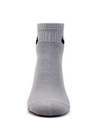 Набор короткие носки nike stay cool 6 пар 36-40 женские спортивные носочки найк4 фото
