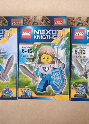 Лего nexo knights, комплект 3 шт. новий.