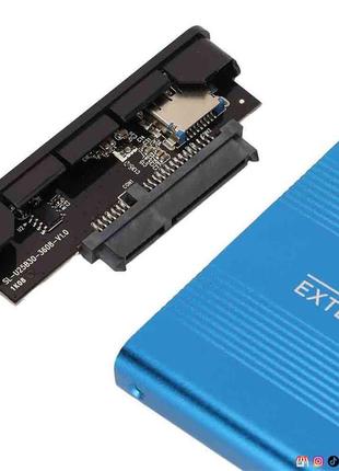 Зовнішня кишеня бокс для жорстких дисків та ssd hdd usb 3.04 фото