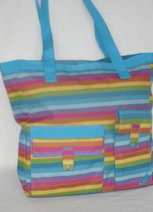 Большая летняя сумка шоппер