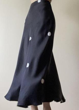 Длинная макси юбка , атлас2 фото