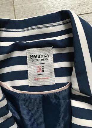 Піджак жакет блейзер у смужку bershka5 фото