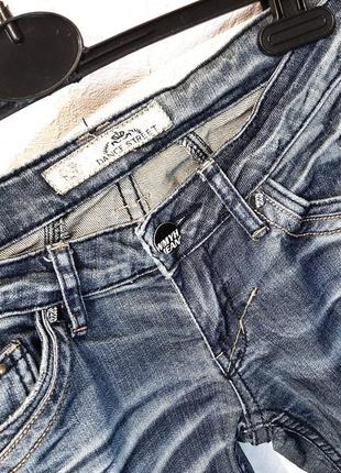 Dance street стильні джинси сині котонові тканини середньої щільності на всі сезони чоловічі9 фото