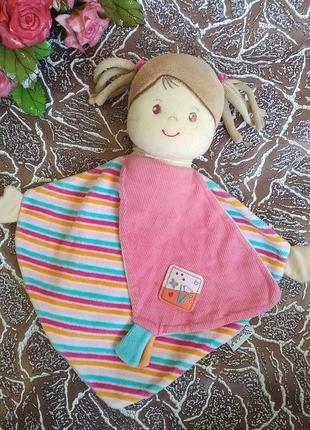 Мягкая игрушка комфортер с погремушкой