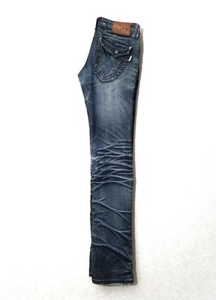 Dance street стильні джинси сині котонові тканини середньої щільності на всі сезони чоловічі7 фото