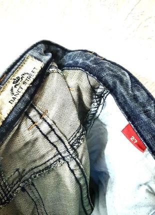 Dance street cтильные джинсы синие котоновые ткань средней плотности на все сезоны мужские10 фото